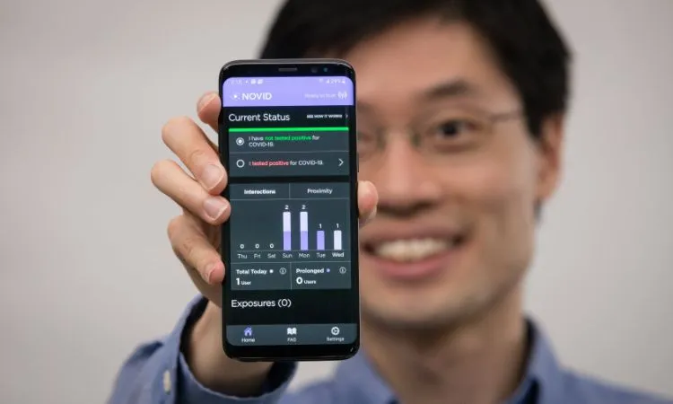 Mobile app uses Bluetooth in detecting people with COVID-19